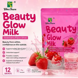 Beauty Glow Milk - Strawberry Flavor
