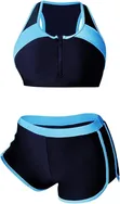 Girl's Two-Piece Swimwear - Size 12 - 3