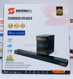 Sayona SHT-1316BT Sound Bar with Bluetooth