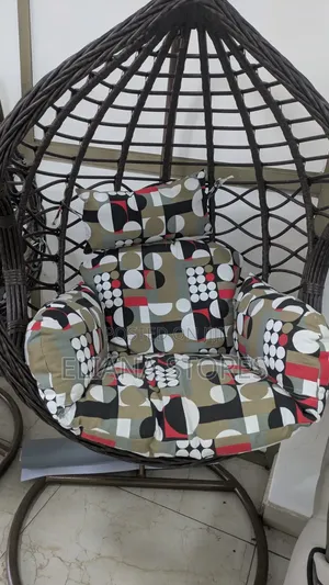 Hanging Wicker Egg Swing Chair with Stand