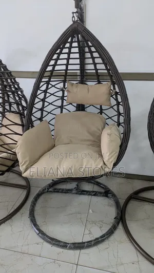 Modern Rattan Hanging Egg Chair