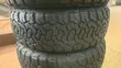 Kapsen All Terrain Tyres 225/65R17 (Used) - 4