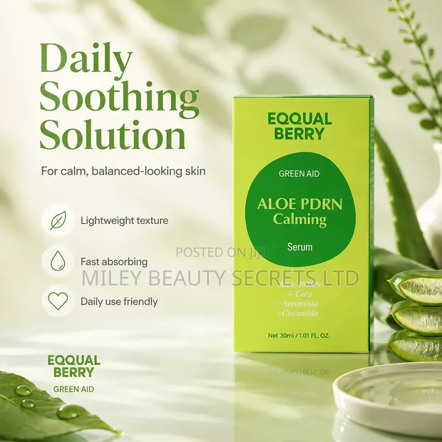 EOQUAL BERRY Green Aid Aloe PDRN Calming Serum - 1