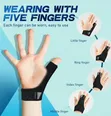 Thumb Wrist Support Brace with Finger Splint - 3