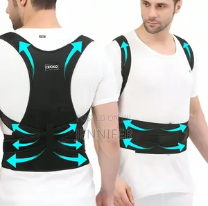 Adjustable Shoulder Straightener for Back Posture
