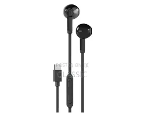 Porodo Soundtec Trace USB-C Semi In-Ear Earphones - Black