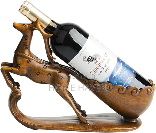 Deer Wine Rack Bottle Holder - 1