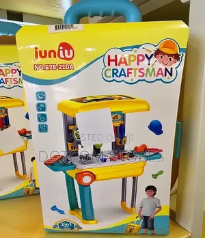 Happy Craftsman 2-in-1 Engineering Kids' Toy Set