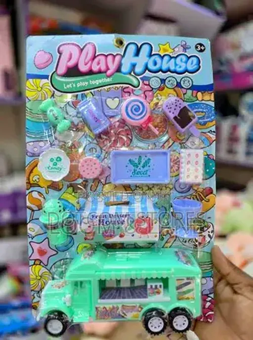 Play House Fruit Dessert House Toy Set - 1