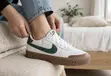 Original Nike Court Shot Sneakers - White/Green - 1