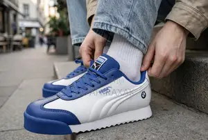 Original Puma Roma BMW Sneakers - White/Blue