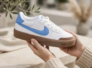 Nike Court Shot "Sail" Gum Sneakers