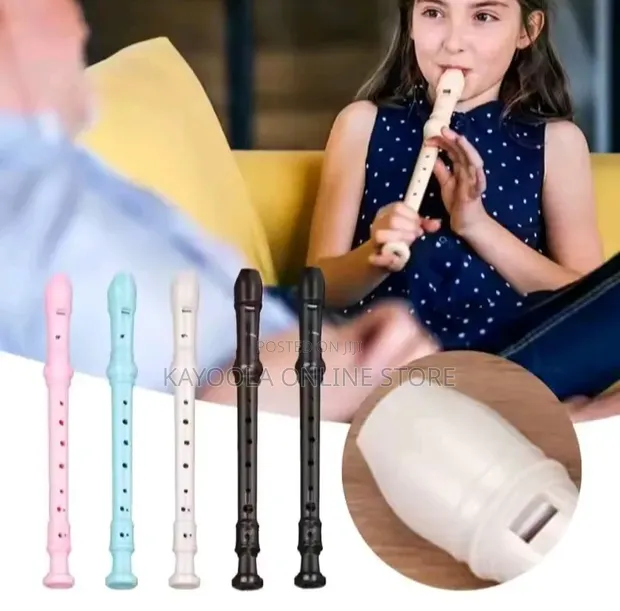 Plastic 8-Hole Recorder Clarinet - 1