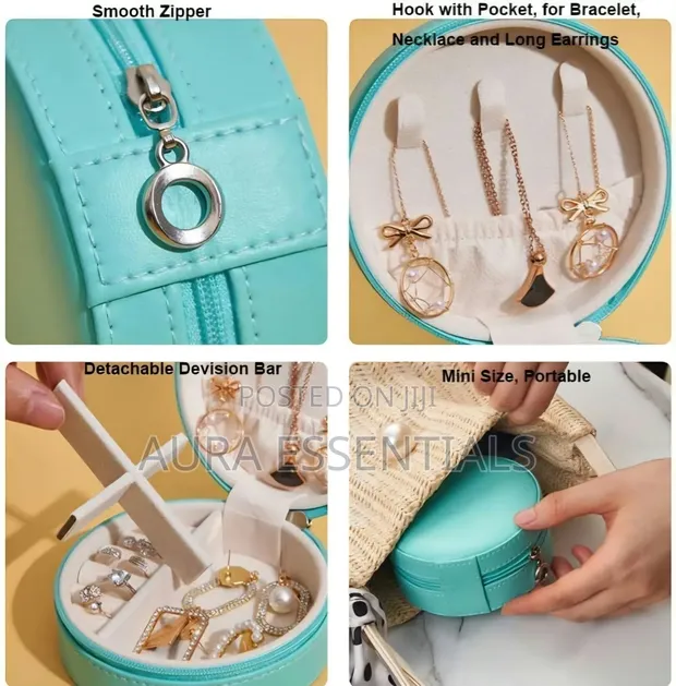 Mini Round Jewelry Box - 1