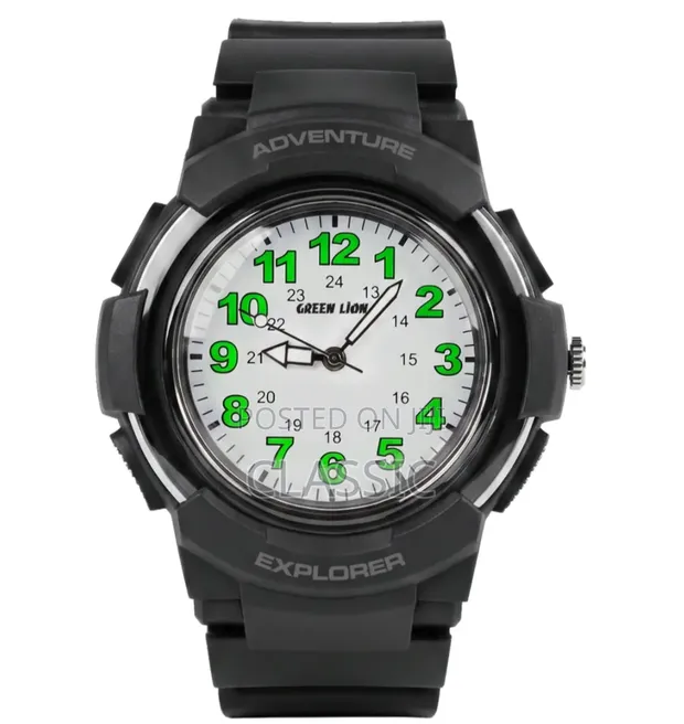 Green Lion Explorer Kids Analog Watch - 1