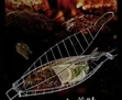 Portable Wire Mesh Fish Grill Basket - 3