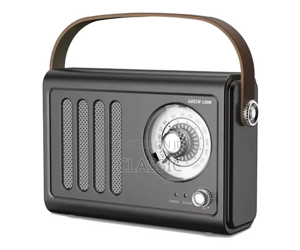Green Lion Vintage Radio Speaker - 1