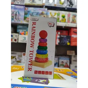 Baby King Rainbow Tower Stacking Toy