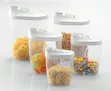 5pcs Airtight Plastic Food Storage Containers - 3