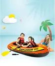 Intex Explorer 200 Inflatable Boat Set - 1
