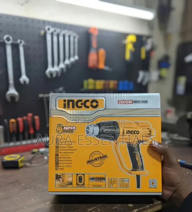 INGCO Heavy-Duty 2000W Industrial Heat Gun - 1
