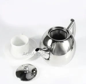 1 Litre Stainless Steel Teapot with Infuser