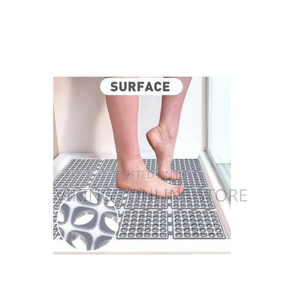 Modular Interlocking Non-Slip Shower Mat - 1