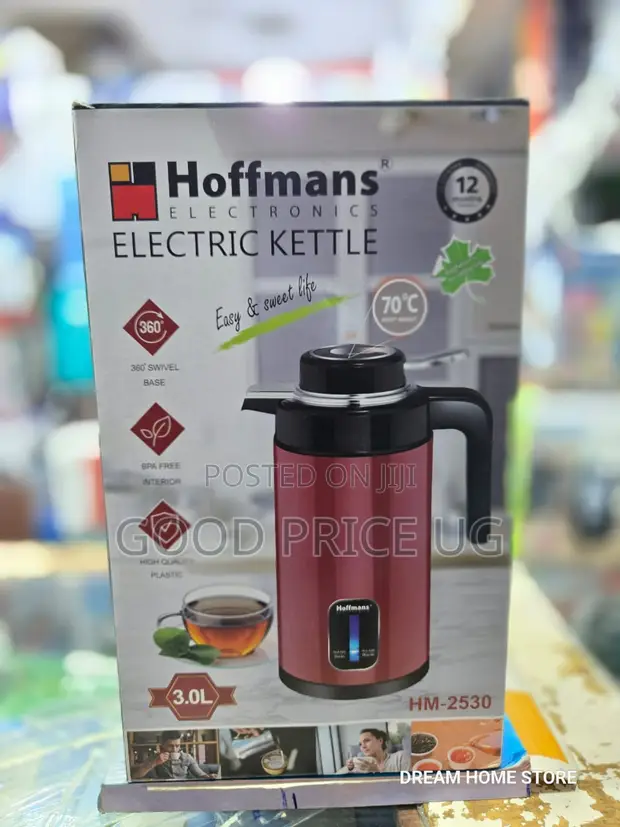 Hoffman 3.0L 2-in-1 Electric Kettle & Flask (HM-2530) - 1