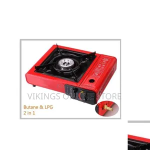 Single-Burner Butane Camping Gas Stove with Piezo Ignition