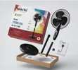 16" Stand Fan with Floor Stand - 1