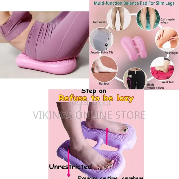 Inflatable Fitness Stepper and Balance Pad - 1