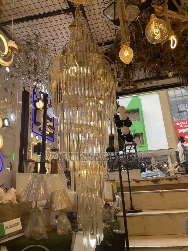 Stair Chandelier - 12 Lights - 1