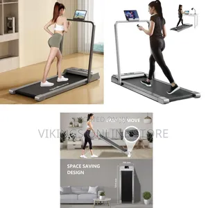 Compact Foldable Electric Walking Pad & Under-Desk Treadmill