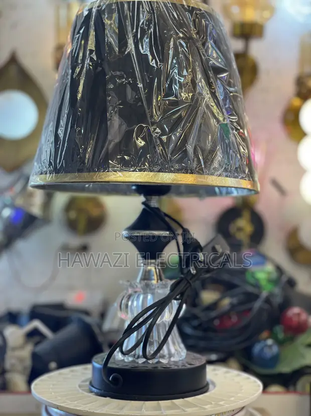 Black Bedside Lamp - 1