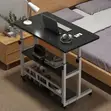 Adjustable Overbed Laptop Desk with Storage - 2