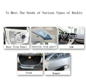 Universal Car Fender Plastic Clips
