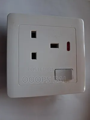 Single Light Switches - White