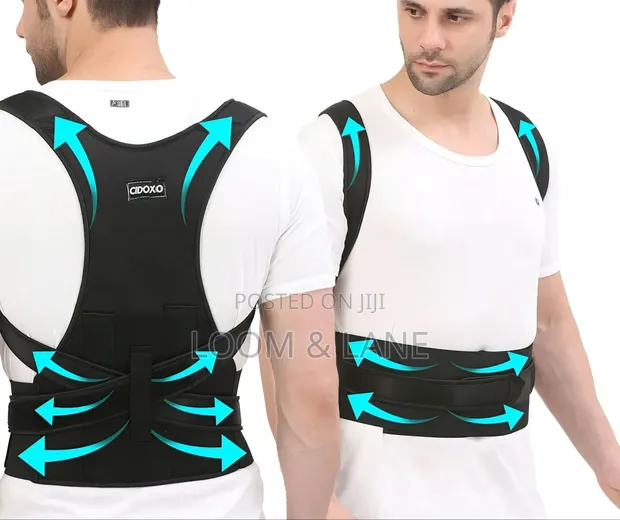 Adjustable Shoulder Straightener & Back Posture Corrector - 1