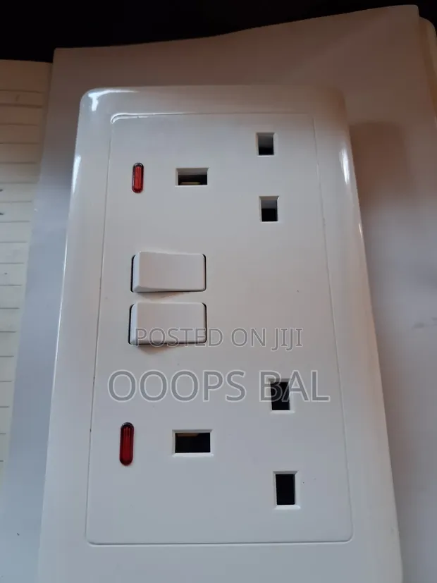 Double White Socket - 1