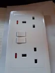 Double White Socket - 1