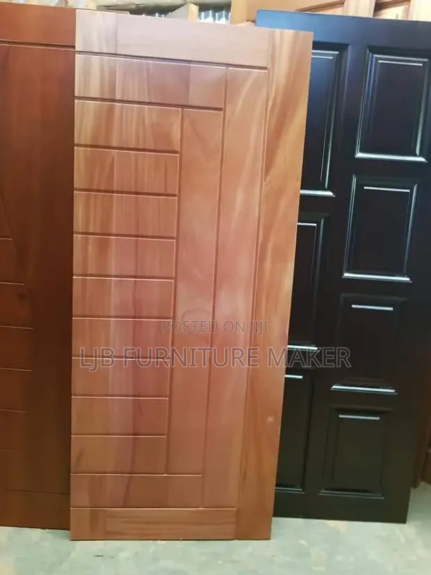 Mahogany Gunstock Front Door - 1