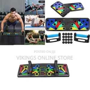9-in-1 Push-Up Board - Color-Coded Fitness System