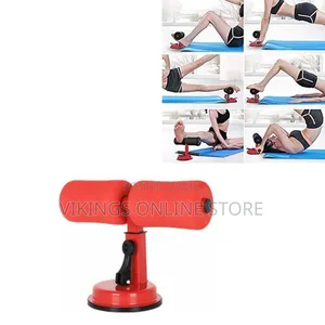 Portable Self-Suction Sit-Up Bar - Adjustable Home Fitness