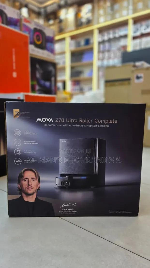 Mova Z70 Ultra Roller Robot Vacuum and Mop - 1