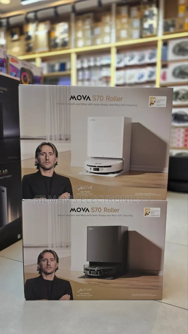 Mova S70 Roller Robot Vacuum with Auto Empty - 1
