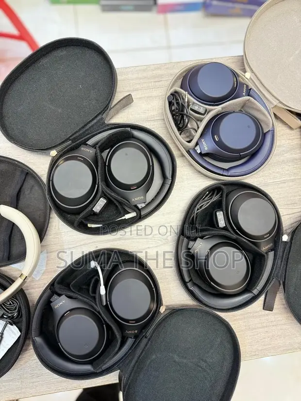 Sony WH-1000XM4 Wireless Noise Cancelling Headphones - 1