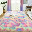 Rainbow Fluffy Carpet - 1
