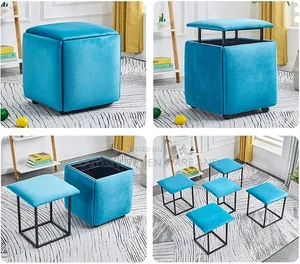 5-in-1 Chair Stool Combination Footrest