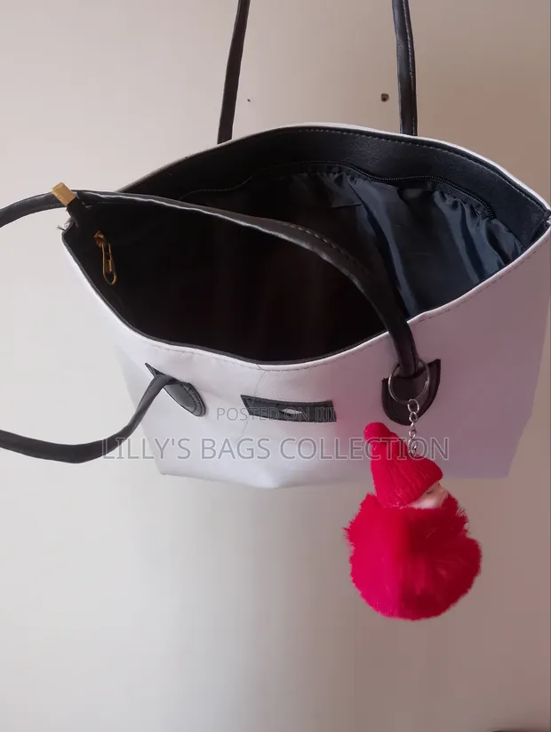 Luxury Leather Tote Bag for Office, Campus, Daily Use - 1