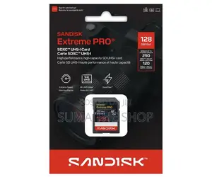 SanDisk Extreme PRO 128GB SDXC UHS-I Memory Card